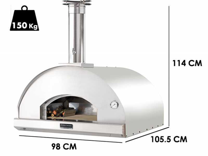 Fontana Marinara - Four &agrave; bois - INOX