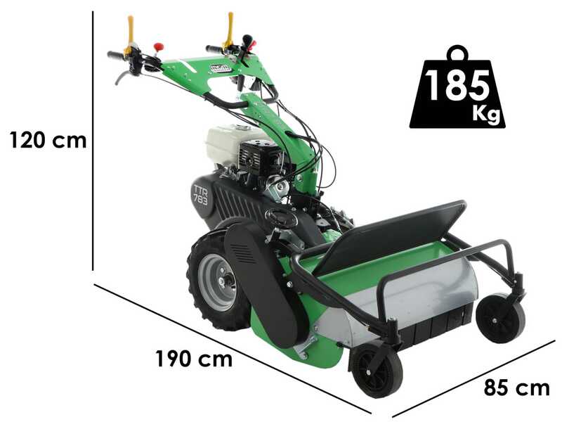 Lampacrescia MGM TTR783 - Tondeuse d&eacute;broussailleuse &agrave; couteaux - Honda GX270