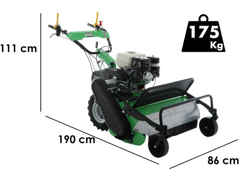 Lampacrescia MGM TTR790 - Tondeuse d&eacute;broussailleuse &agrave; couteaux - Honda GX270