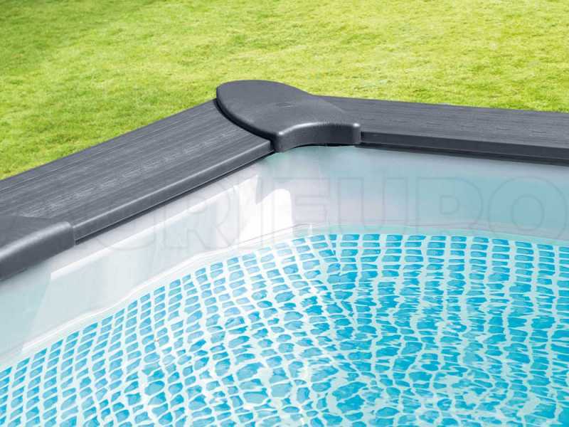 Piscine hors-sol Intex Graphite Grey Panel 26396NP