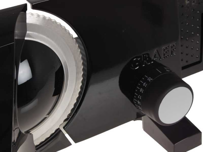 Trancheuse avec lame de 170 mm GRAEF SKS 100 TWIN Noire - 2 lames offertes