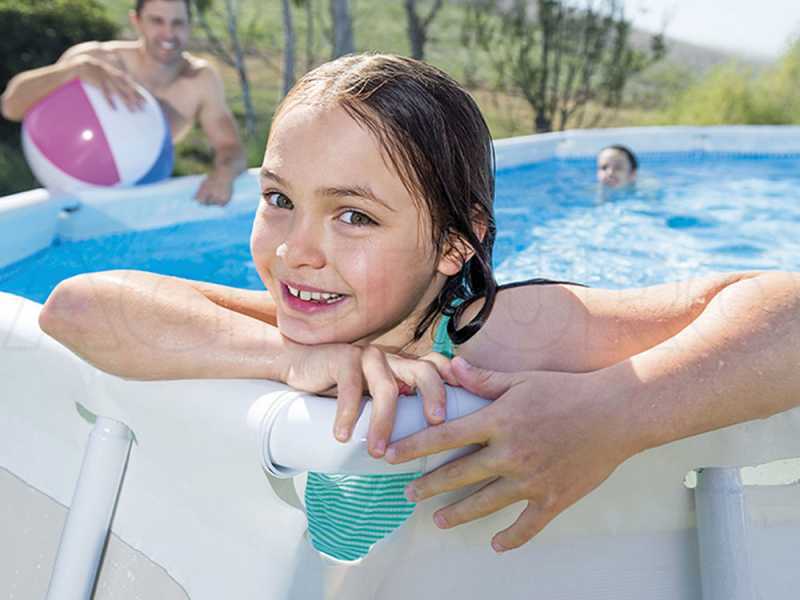 Intex Prisma Frame 26796NP - 503x274x122 cm - Piscine Ovale