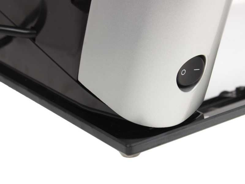 Graef SKS 321 SILVER GLASS - Trancheuse avec lame de 170 mm