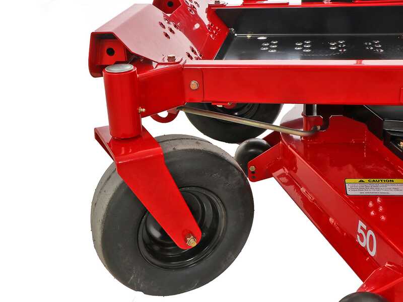 Blue Bird ZTR 50L PRO - Tracteur tondeuse &agrave; z&eacute;ro rayon de braquage - &Eacute;jection lat&eacute;rale et coupe mulching