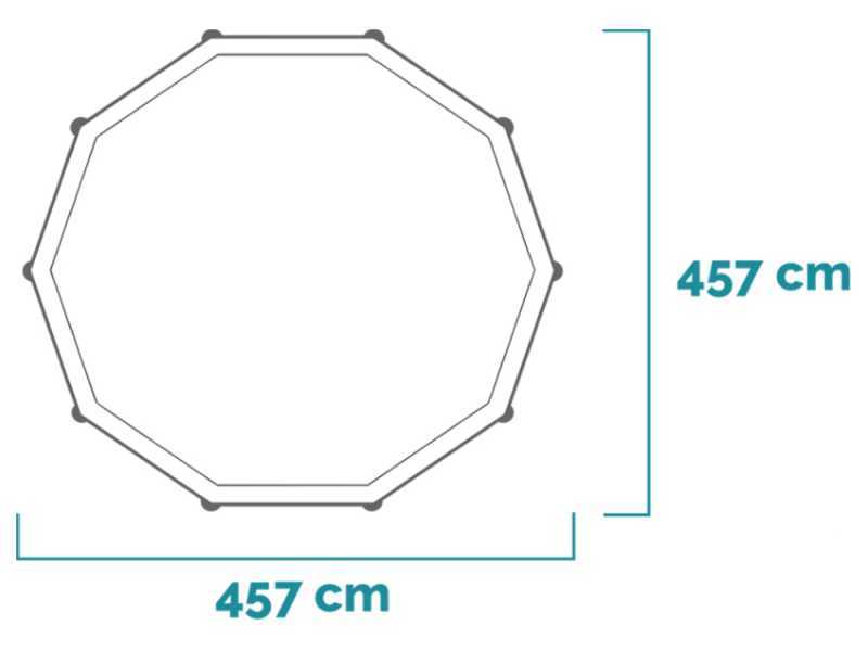 Piscine ronde Intex Metal Frame 28242NP