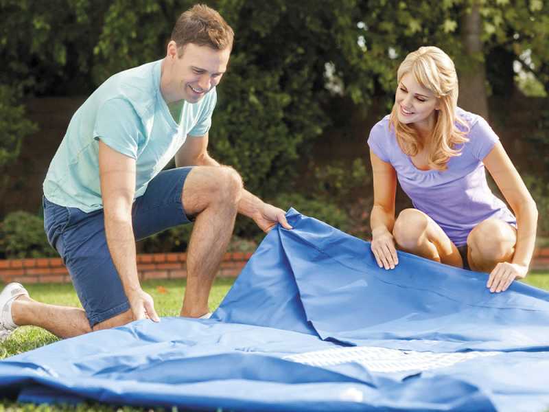 Intex Rectangular Frame 28274NP - 450x220x84 cm - Piscine + Pompe filtre