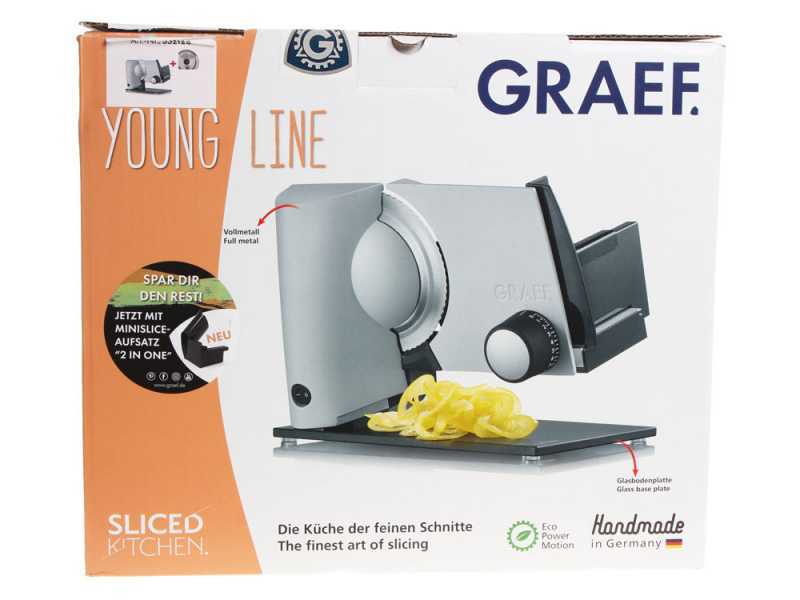 Graef SKS 110 TWIN Grise - Trancheuse &agrave; lame de 170 mm