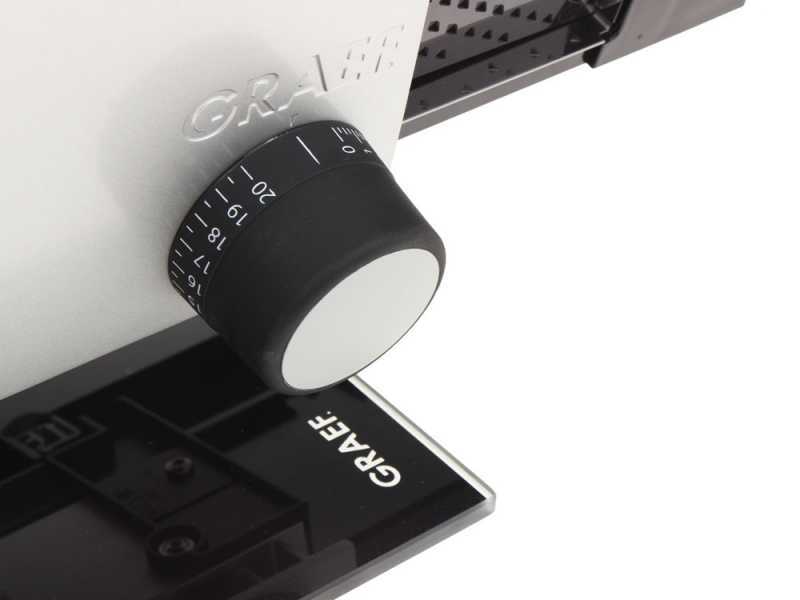 Graef SKS 110 TWIN Grise - Trancheuse &agrave; lame de 170 mm