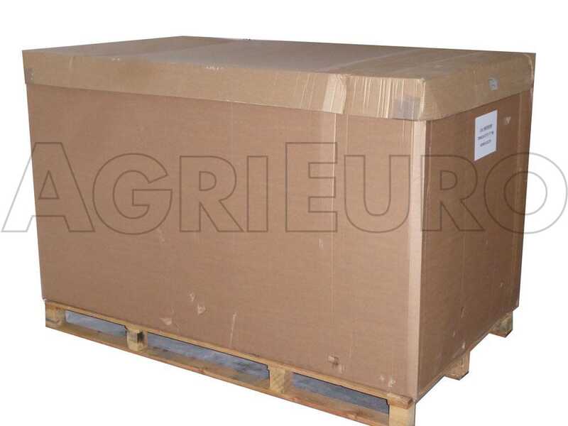 Lampacrescia MGM TTR886 - Tondeuse d&eacute;broussailleuse &agrave; couteaux - Roues jumel&eacute;es - Honda GX390 Pentes fortes