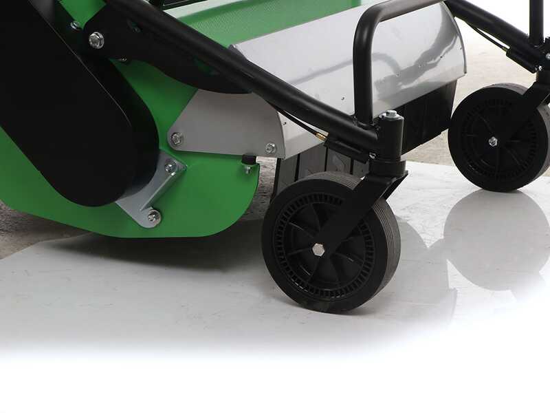 Lampacrescia MGM TTR886 - Tondeuse d&eacute;broussailleuse &agrave; couteaux - Roues jumel&eacute;es - Honda GX390 Pentes fortes