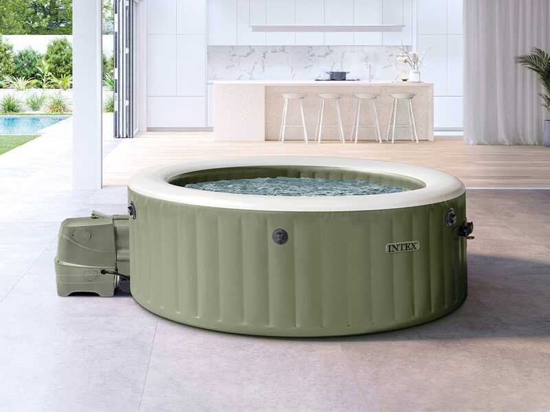 Intex Rotonda Bubble Massage 28412NP - &Oslash;236x71 cm - Piscine d'hydromassage spa