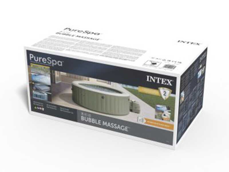 Intex Rotonda Bubble Massage 28412NP - &Oslash;236x71 cm - Piscine d'hydromassage spa