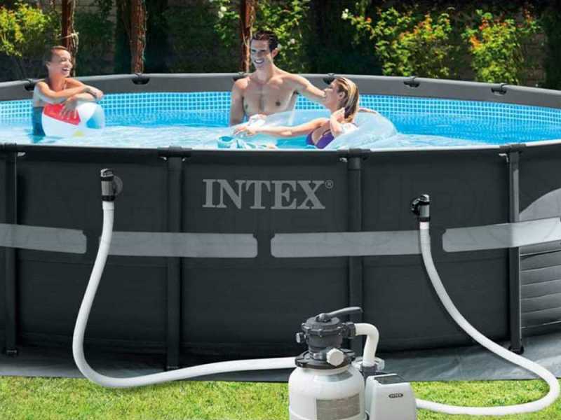 Intex Ultra XTR Frame 26330NP - &Oslash;549x132 cm - Piscine Ronde