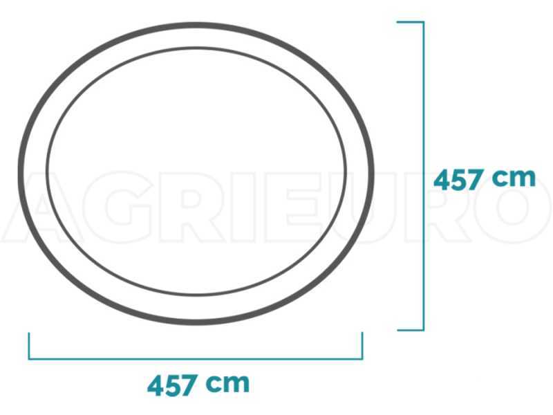 Intex Easy Set 26166NP - &Oslash;457x107 cm - Piscine gonflable