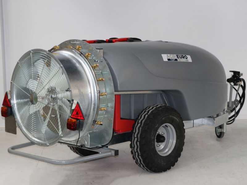 Gray T Car 1000/80 - Capacit&eacute;1000L - Atomiseur tra&icirc;n&eacute; avec raccord pour tracteur pour pulv&eacute;risation - Pompe AR1064