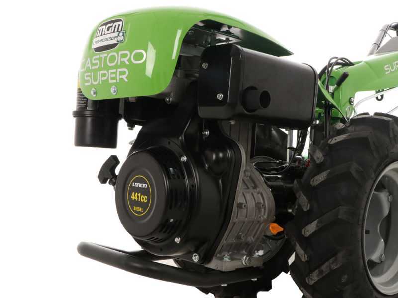 Lampacrescia MGM Castoro Super - Motoculteur diesel  - Loncin D440F - 11 CV