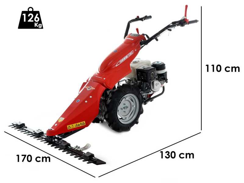 Motofaucheuse multifonction Barbieri C/80 - Honda GX270