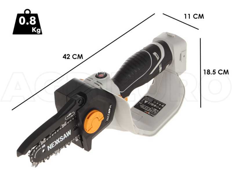 &Eacute;lagueuse sur batterie Batavia NEXXSAW V3.1 - 18V - SANS CHARGEUR NI BATTERIE