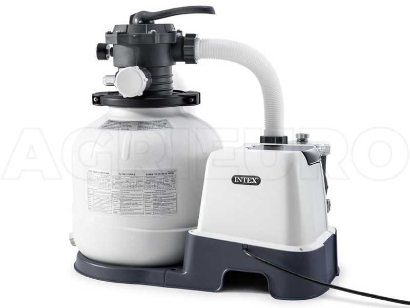 Pompe filtre &agrave; sable avec syst&egrave;me ECO Intex 26676 - D&eacute;bit d'eau 7900 L/h - 300W