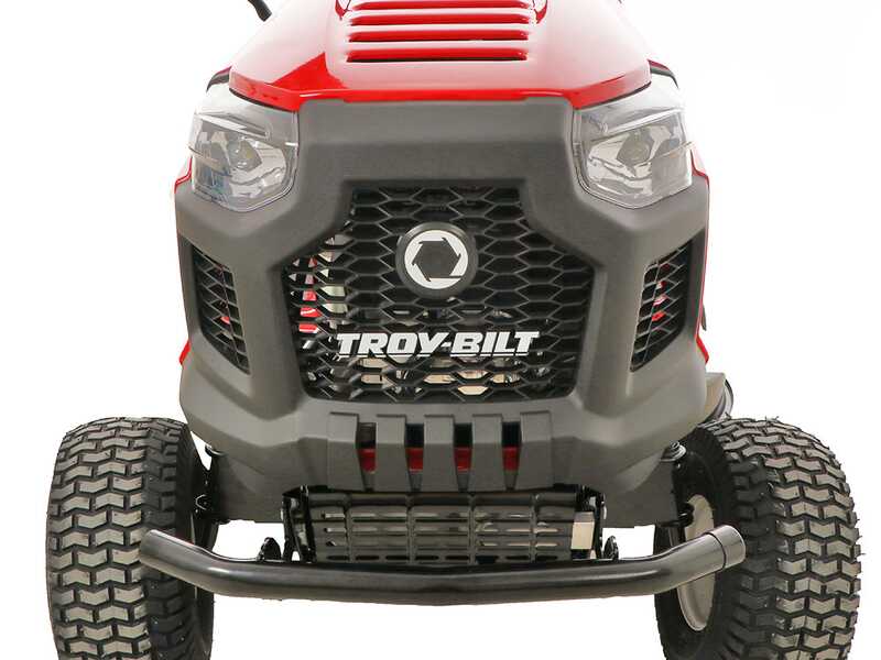 Tracteur tondeuse  MTD Bronco 107T-S Troy Bilt - transmission continue  CVT - &eacute;jection lat&eacute;rale