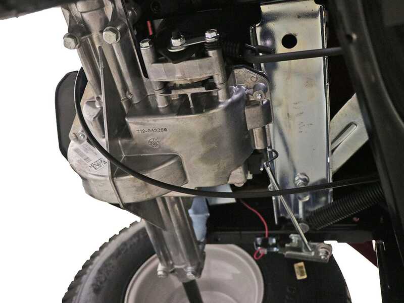 Tracteur tondeuse  MTD Bronco 107T-S Troy Bilt - transmission continue  CVT - &eacute;jection lat&eacute;rale