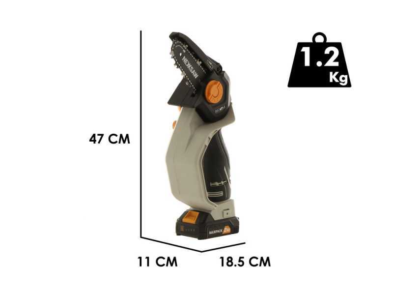 &Eacute;lagueuse sur batterie Batavia NEXXSAW V3.1 - 18V 2AH
