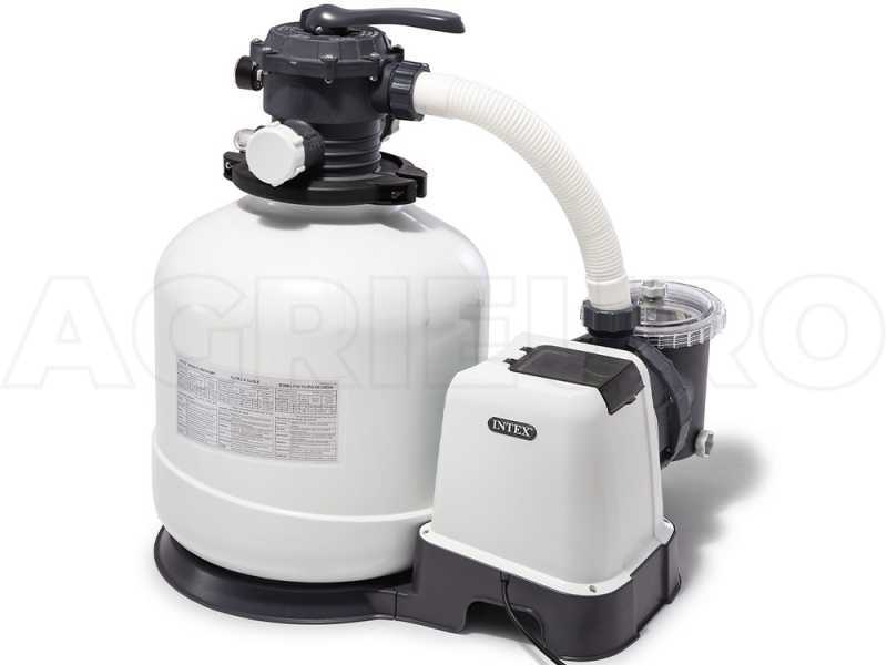 Pompe filtre &agrave; sable Intex 26652 - D&eacute;bit d'eau 12.000 L/h - 550W