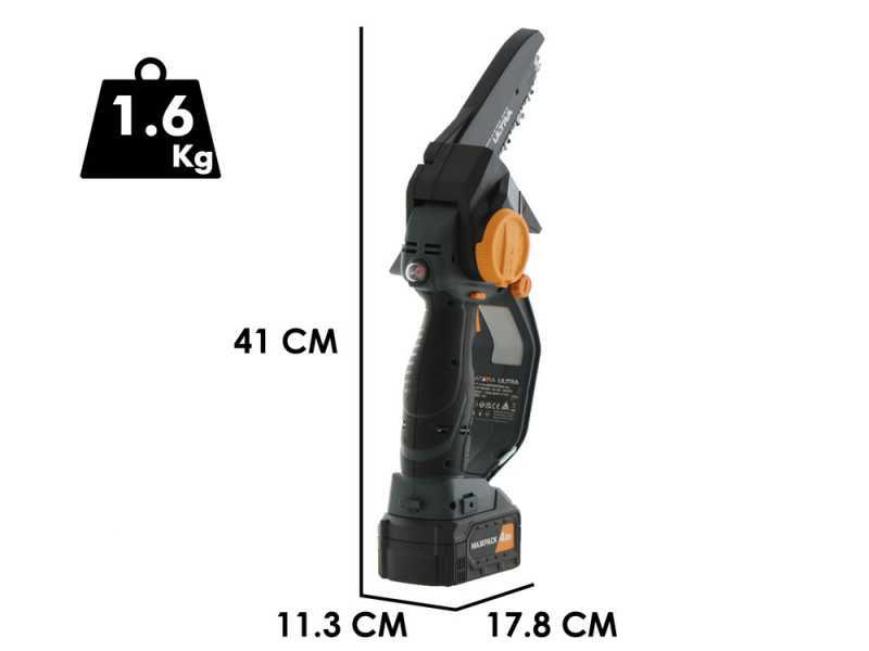 &Eacute;lagueuse sur batterie BATAVIA NEXXSAW ULTRA V3.2 - 18V 4AH