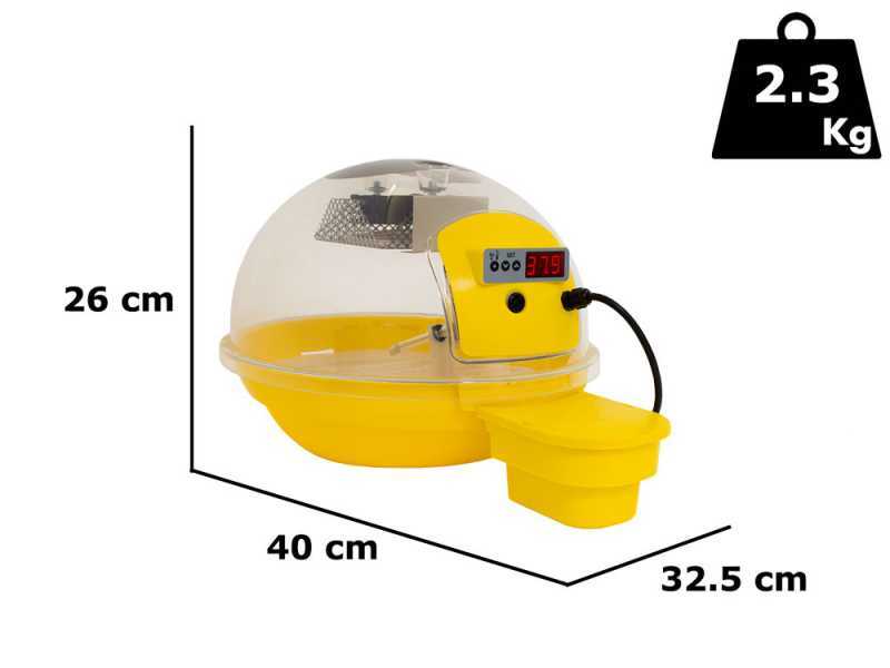 Couveuse pour &oelig;ufs automatique FIEM Smart digitale 24 &oelig;ufs