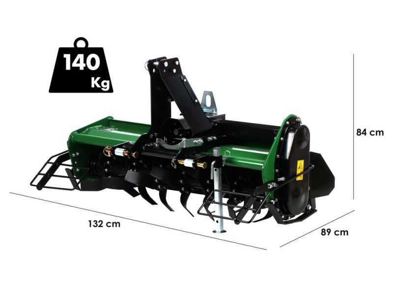 GreenBay TL 115 - Fraise agricole pour tracteur s&eacute;rie l&eacute;g&egrave;re - Attelage fixe