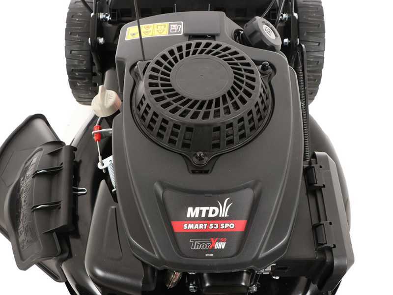 Tondeuse autotract&eacute;e MTD Smart 53 SPO - 4 EN 1 - moteur ThorX 55 OHV