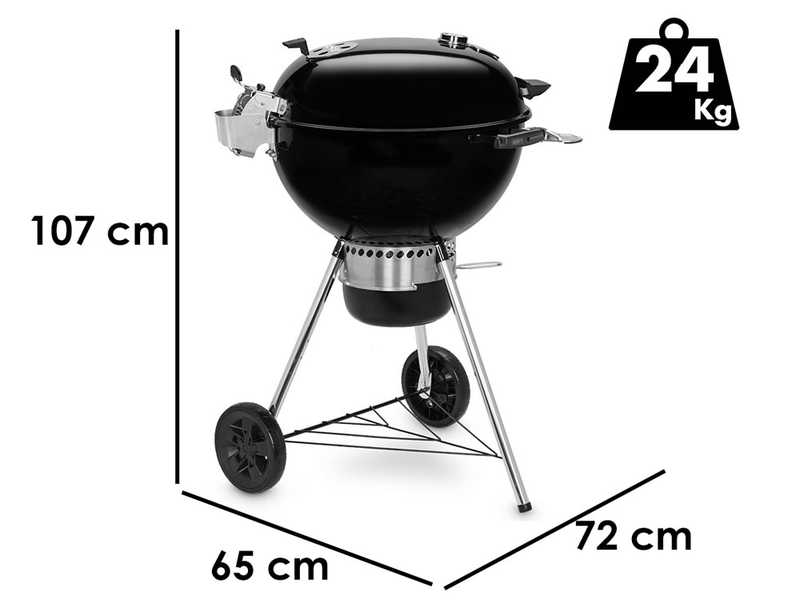 Weber Master Touch Premium SE E-5775 BLK - Barbecue &agrave; charbon