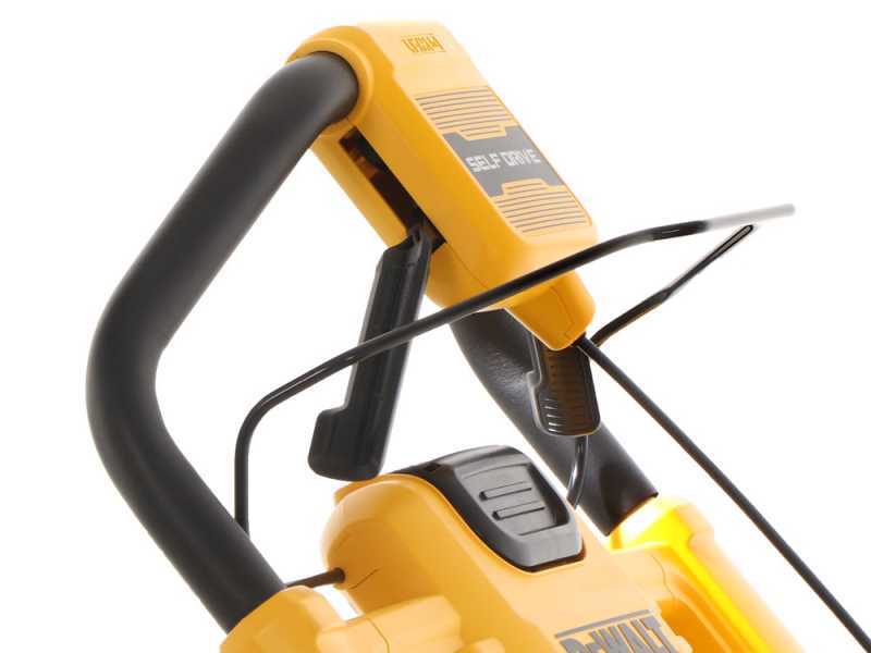 Tondeuse &agrave; gazon sur batterie DeWalt DCMWSP564N-XJ - 2 BATTERIES DE 18V 5AH