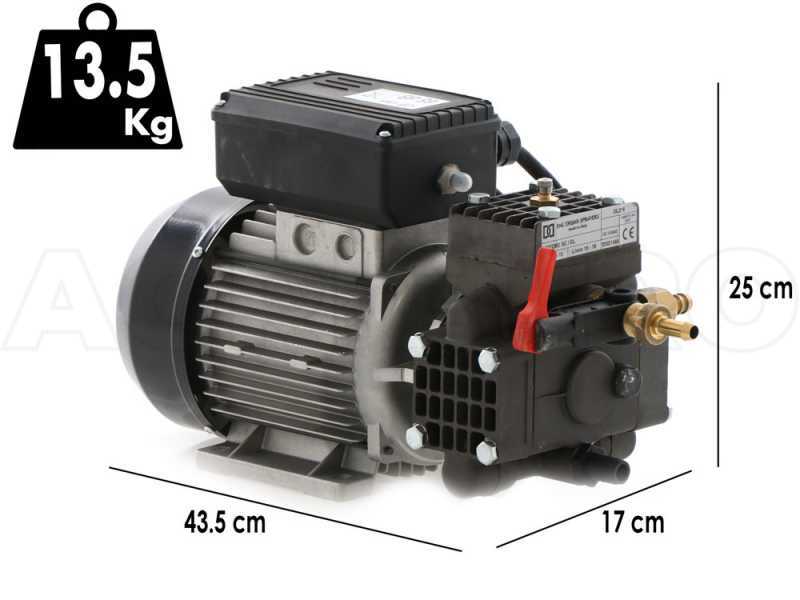 Motopompe &eacute;lectrique de pulv&eacute;risation Dal Degan DL 218 - 20 bars max - 18 L/min