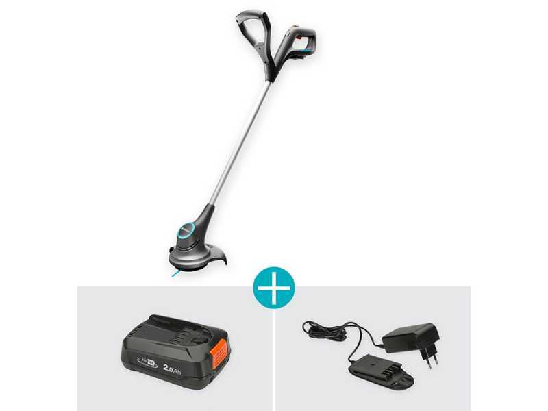 Gardena SmallCut 23/18V P4A - Coupe-bordure &agrave; batterie - 2Ah