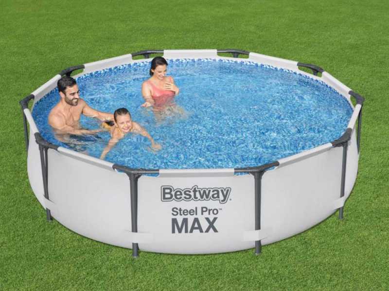 Bestway Steel Pro max 56406 - &Oslash;305x76 cm - Piscine ronde
