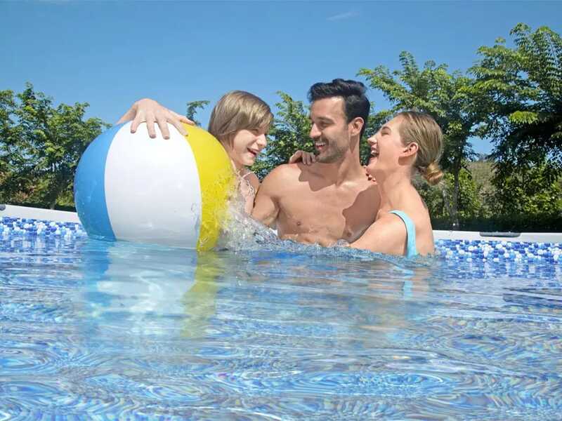 Bestway Steel Pro Max 56420 - &Oslash;366x122 cm - Piscine ronde