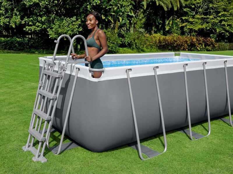 Bestway Power Steel 56456 - 412 x 201 x 122 cm - Piscine hors-sol