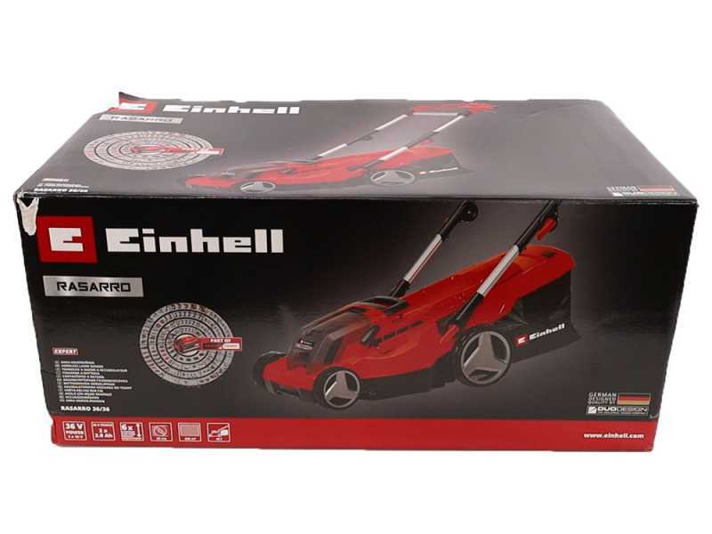 Tondeuse &agrave; gazon Einhell RASARRO 36/36 - 2 batteries 18V 3AH