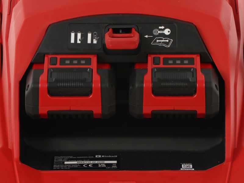 Tondeuse &agrave; gazon Einhell RASARRO 36/36 - 2 batteries 18V 3AH