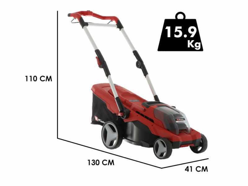 Tondeuse &agrave; gazon Einhell RASARRO 36/36 - 2 batteries 18V 3AH