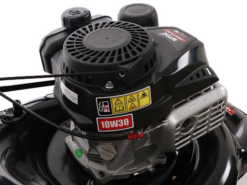 Tondeuse &agrave; gazon thermique tract&eacute;e MTD Smart 46 SPO / N  - moteur ThorX 35 OHV