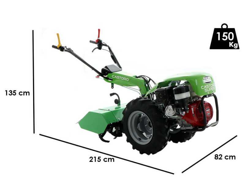 Motoculteur Lampacrescia MGM Castoro Super - Moteur Honda GX390