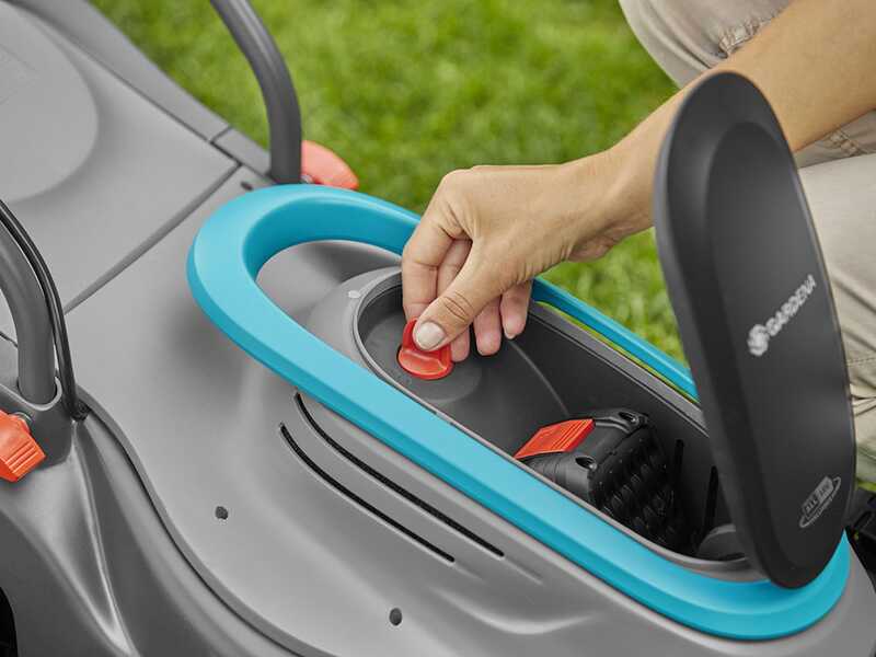 Gardena PowerMax 32/18V P4A - Tondeuse &agrave; gazon &agrave; batterie - SANS BATTERIE NI CHARGEUR