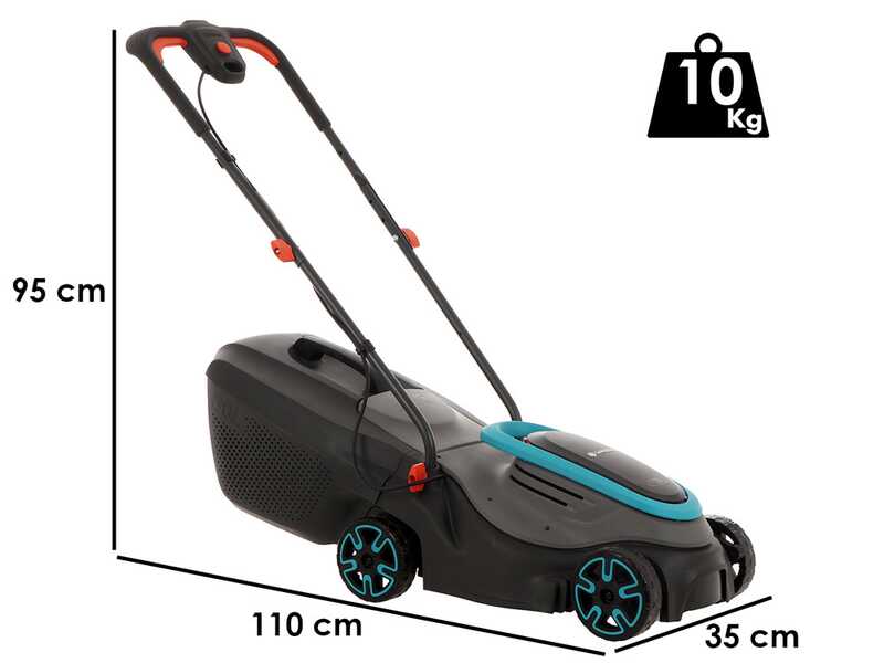 Gardena PowerMax 32/18V P4A - Tondeuse &agrave; gazon &agrave; batterie - 18V/4Ah - Coupe 32 cm