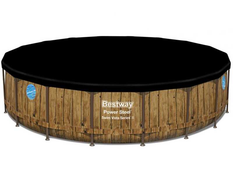 Bestway Power Steel Swim Vista 56977 - &Oslash;549x122 cm - Piscine ronde