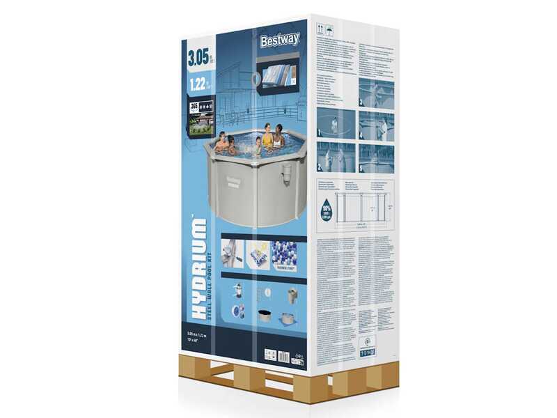 Bestway Hydrium 56566 - &Oslash;305x122 cm - Piscine ronde