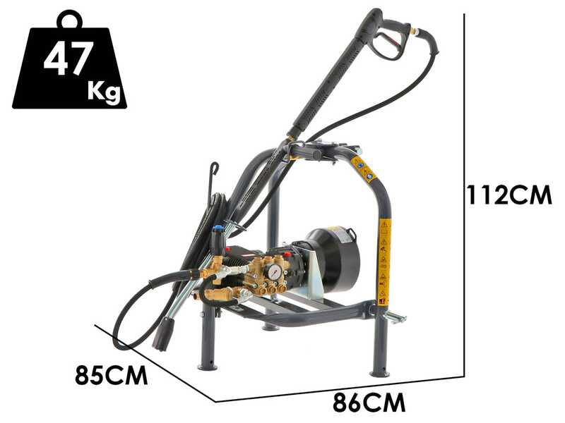 Comet PTO RW 5530S 21/200 - Nettoyeur haute pression professionnel &agrave; tracteur - 200bar