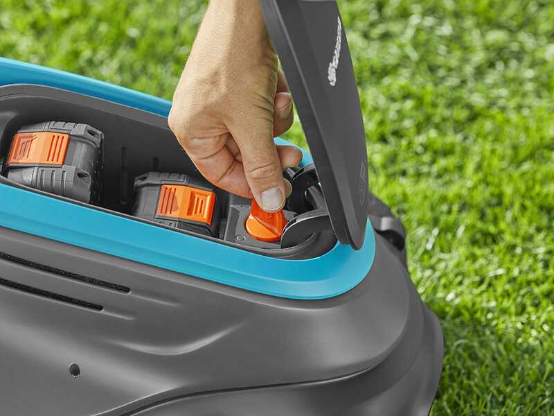 Gardena PowerMax 37/36V P4A - Tondeuse &agrave; gazon &agrave; batterie - SANS BATTERIE NI CHARGEUR