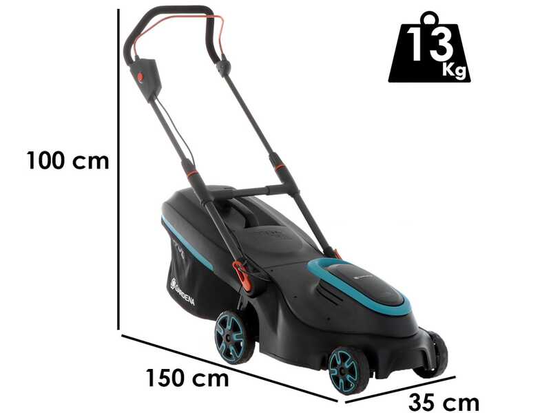 Gardena PowerMax 37/36V P4A - Tondeuse &agrave; gazon &agrave; batterie - SANS BATTERIE NI CHARGEUR